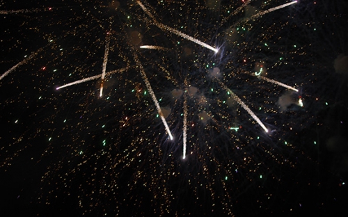 Fireworks at HIFA 2010
