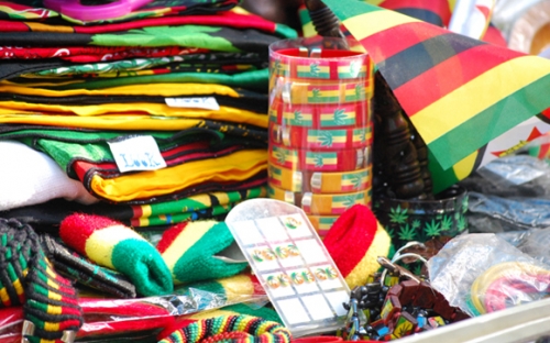 Rastafarian themed merchandise