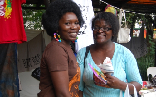 Edith We Utonga and Christine Ndoro
