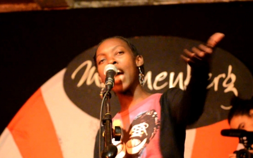 Flochyld, Zimbabwe at Shoko Poetry Slam Express