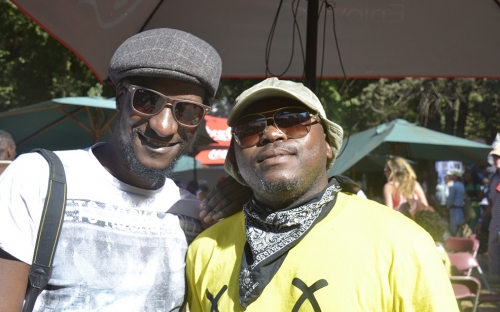 Robert Machiri with Heby Dangerous both based in Johannesburg