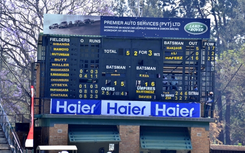 A dream scoreboard for Zimbabwe in any format of the game.
