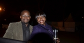 Rodrick Longwe, POVO business advisor with his wife Chipo