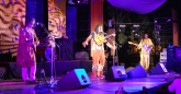 Habib Koité on stage with his band at HIFA