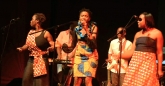 Kudzai Sevenzo at the Woman of Note concert, Harare, Zimbabwe