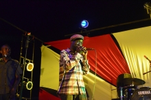 aerosol treated audience to some beat boxing at the Shoko Hip Hop concert