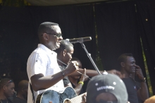 Sulumani Chimbetu on stage at HIFA