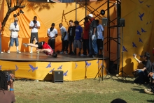 B Boying at the Simba Youth Zone at HIFA