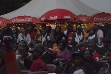 The Coca Cola Green crowd