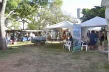 Some of the stalls available at the HIFA