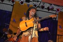 Habib Koité plays the guitar at HIFA