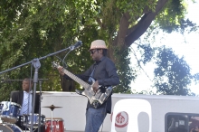 Josh Meck of Chabvondoka playing at First Street