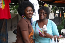 Edith We Utonga and Christine Ndoro