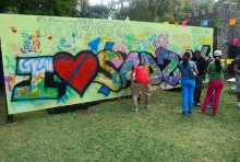 Graffitti at HIFA